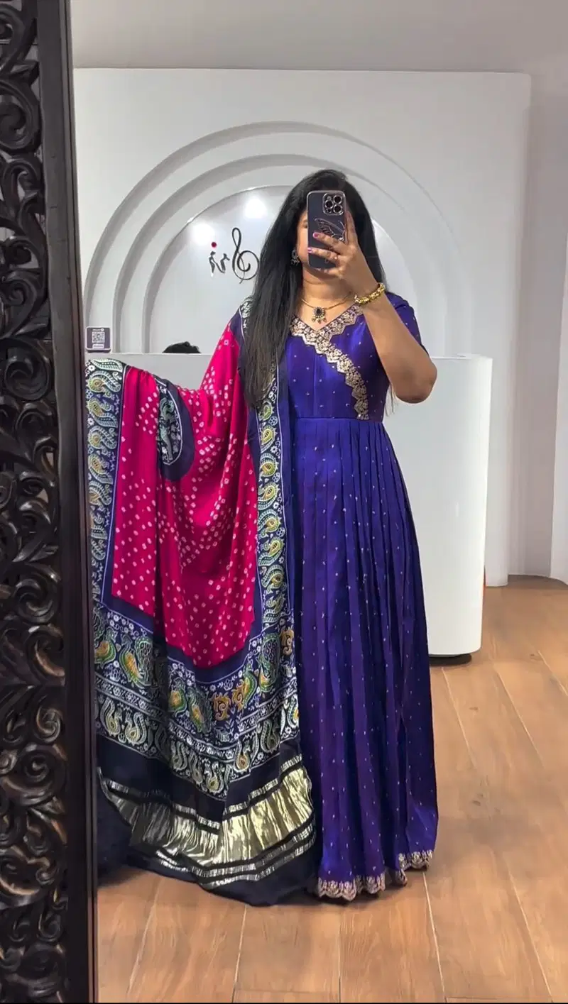 PC 407 Heavy Chinon Designer Gown With Dupatta Wholesale Shop In Surat